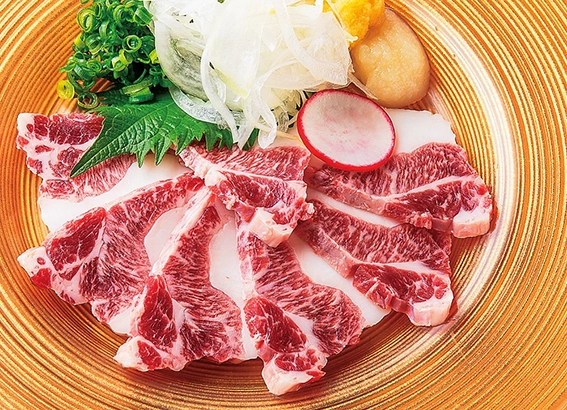 熊本馬刺し 馬あばら刺し