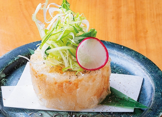 郷土料理 酒と肴 もなか 大根の唐揚げ