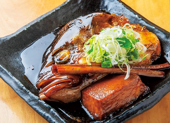 郷土料理 酒と肴 もなか カンパチのあらだき