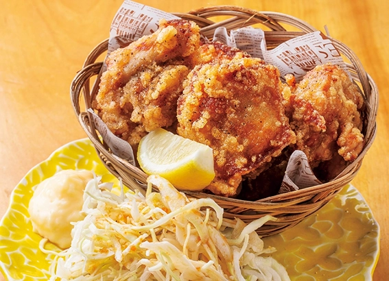 郷土料理 酒と肴 もなか 若鶏の唐揚げ