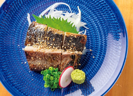 郷土料理 酒と肴 もなか 極上生トロ〆サバ
