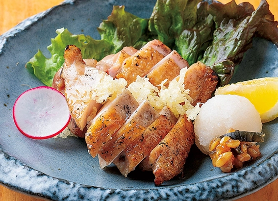 郷土料理 酒と肴 もなか 肥後赤どり2種 一夜干し モモ ムネ